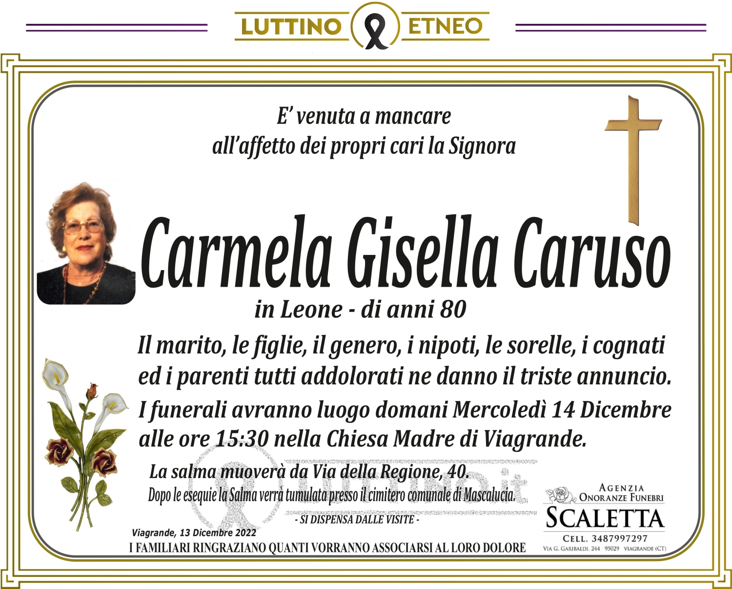 Carmela Gisella  Caruso